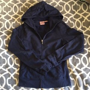 Juicy Couture hooded sweater.